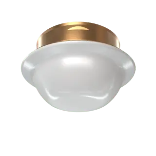 Dome Cover Assembly EC Com Brush Brass 139 Fire Protection