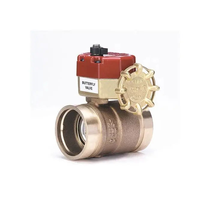 Grooved Butterball Valve With Switches For Sprinkler System