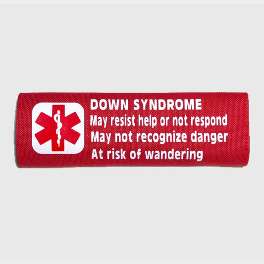 Down Syndrome Backpack Strap - Car Seat Strap Cover - Window Decal Set
