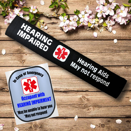 Hearing Impaired-Hearing Aids Medical Alert Safety Set