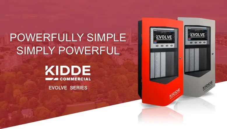 Kidde Evolve Control Display Module 24 LED 18 Switch Fire Safety
