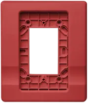 Kidde Genesis 1-Gang White Trim Fire Safety Upgrade Accessory for Enhanced Protection