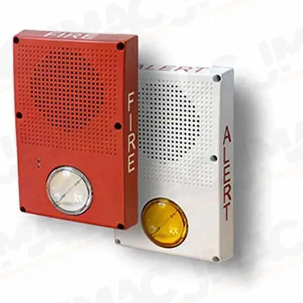 Kidde Outdoor Speaker Strobe Multi-Tap Clear Lens Fire Alert