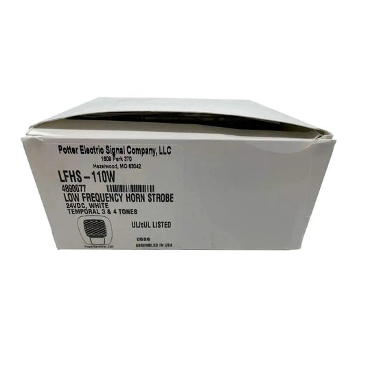 Kidde Wall Horn Low Frequency White UL/FM Fire Alarm Signal
