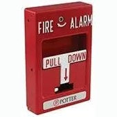 Manual SPST Dual Action Pull Station for Fire Safety