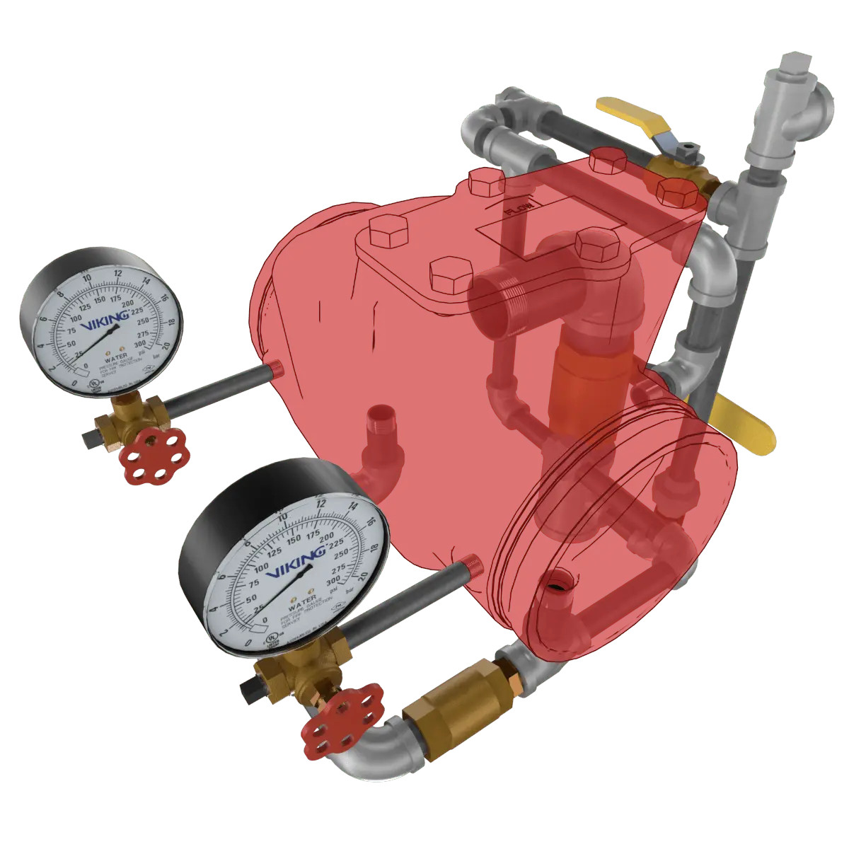 Orifice Inspectors Test Valve for Fire Protection