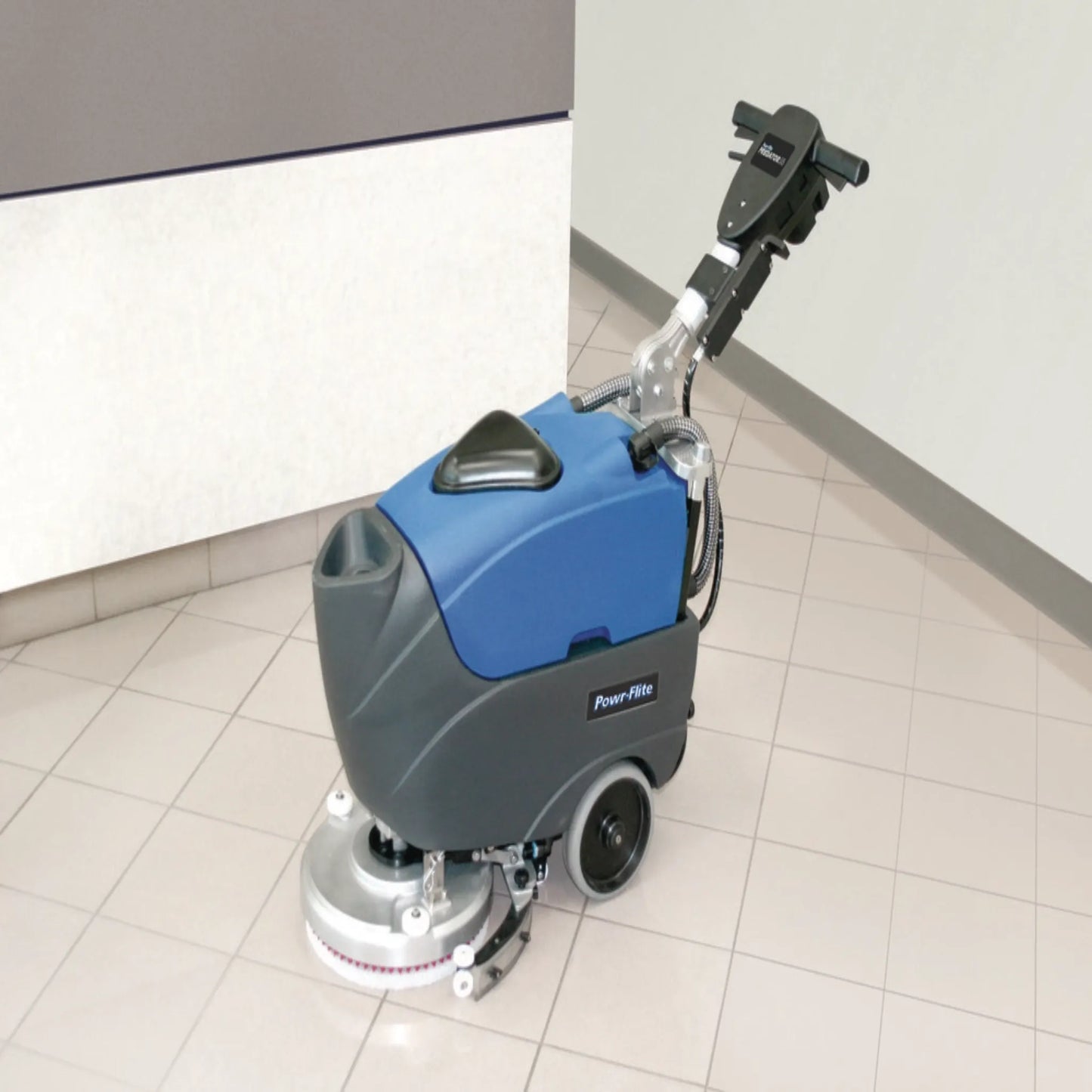 Powr-Flite Predator 14" Battery Automatic Floor Scrubber