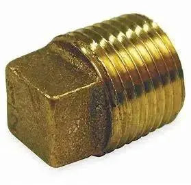 Fire Protection Brass Plug Solid Square Head UL/FM Seal
