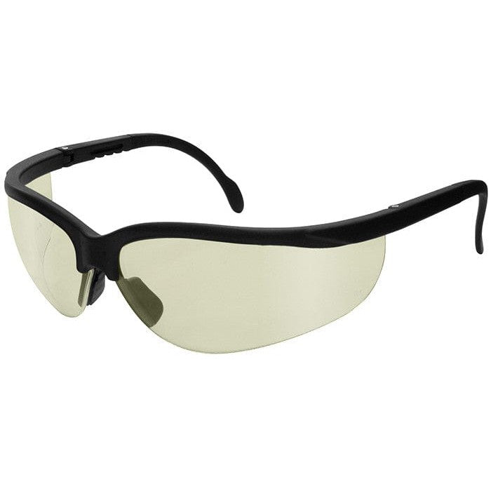 Radians Journey Safety Glasses with Black Frame and Indoor/Outdoor Lens