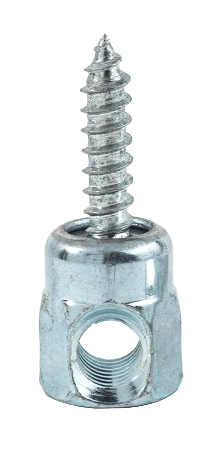 Sidewinder Wood Rod Hanger For Secure Vertical Mounting