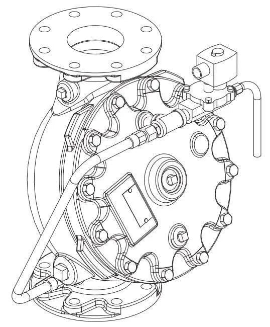 Tr 3" Control Valve Brass Fire Protection System Equipment