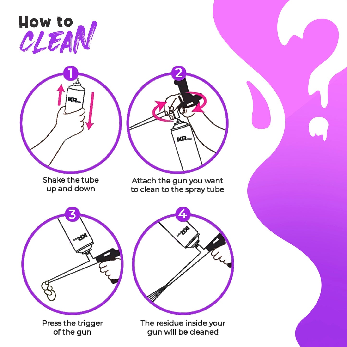 Spray Foam Gun Cleaner