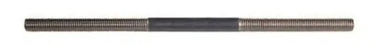 Threaded Rod Both Ends 3/8" Zinc Coated Steel Tool