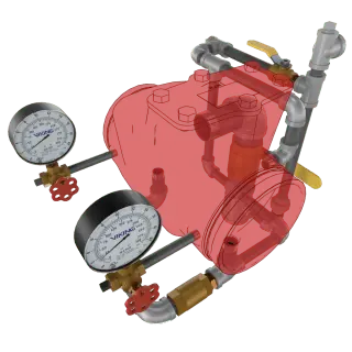Trim 6" Alarm Horizontal J-1 Galvanized Fire System
