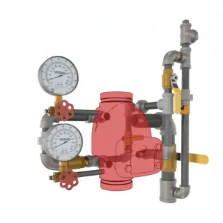 Trim 8" Alarm Vertical J-1 Galvanized Fire System