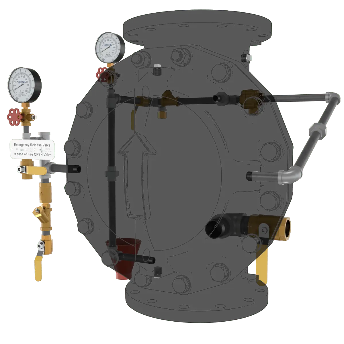Viking VXD Deluge Hydraulic Release Valve System