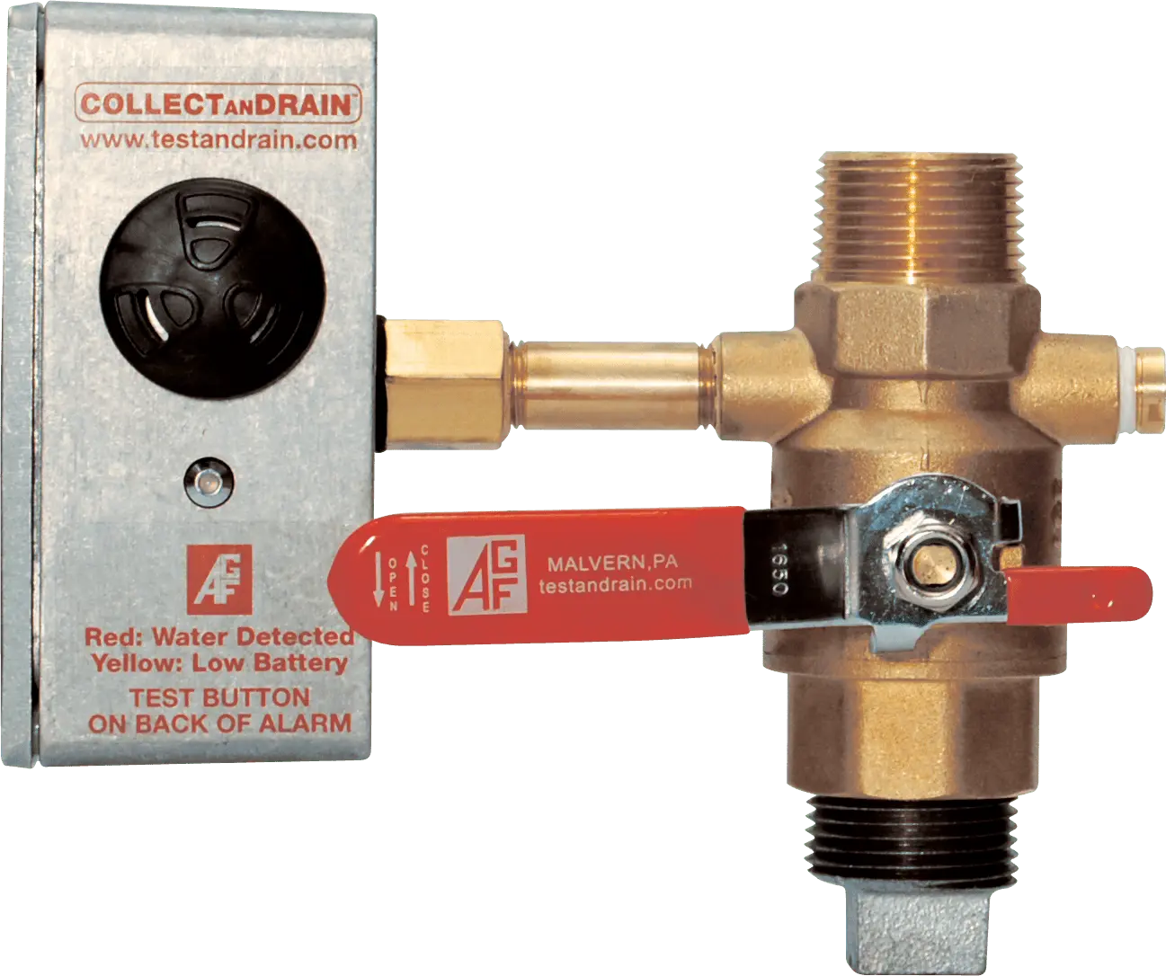 Water Detection Alarm With BV For Dry Fire Systems