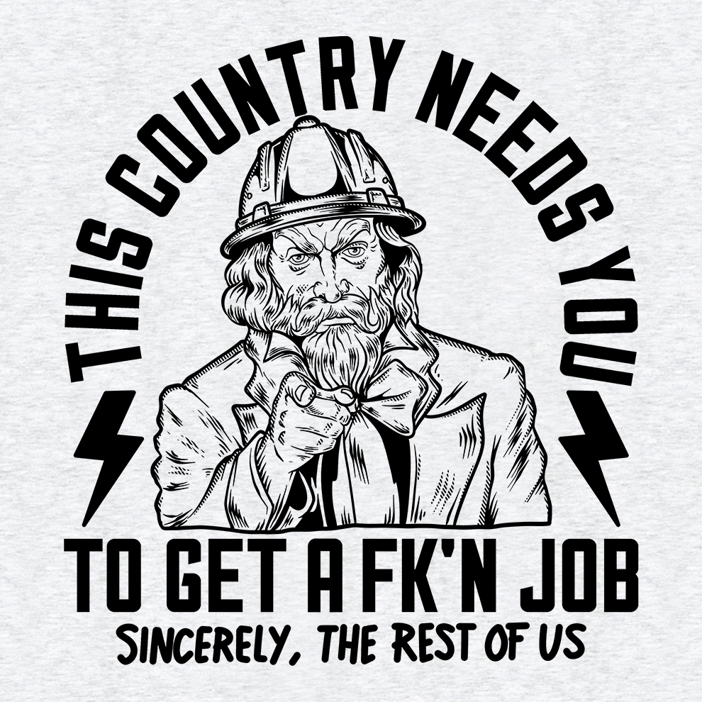 Your Country Needs You - Safety Yellow Shirts