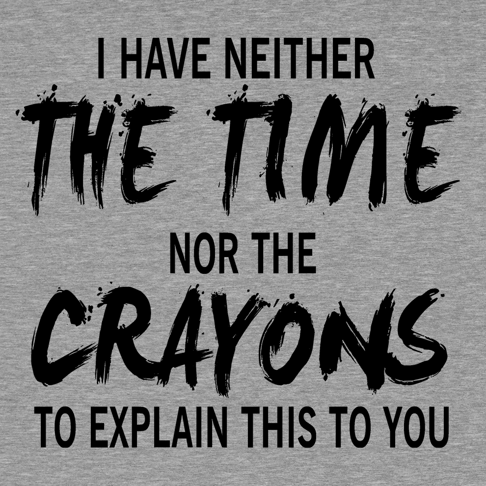 Crayons - Safety Yellow T-Shirt