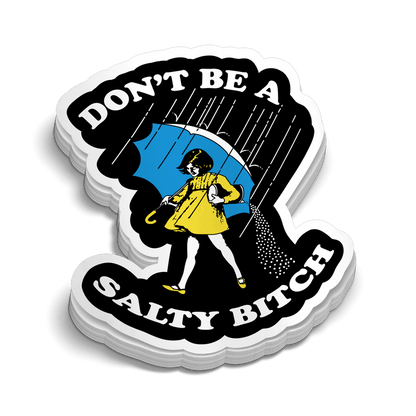 Salty Bitch Hard Hat Decal