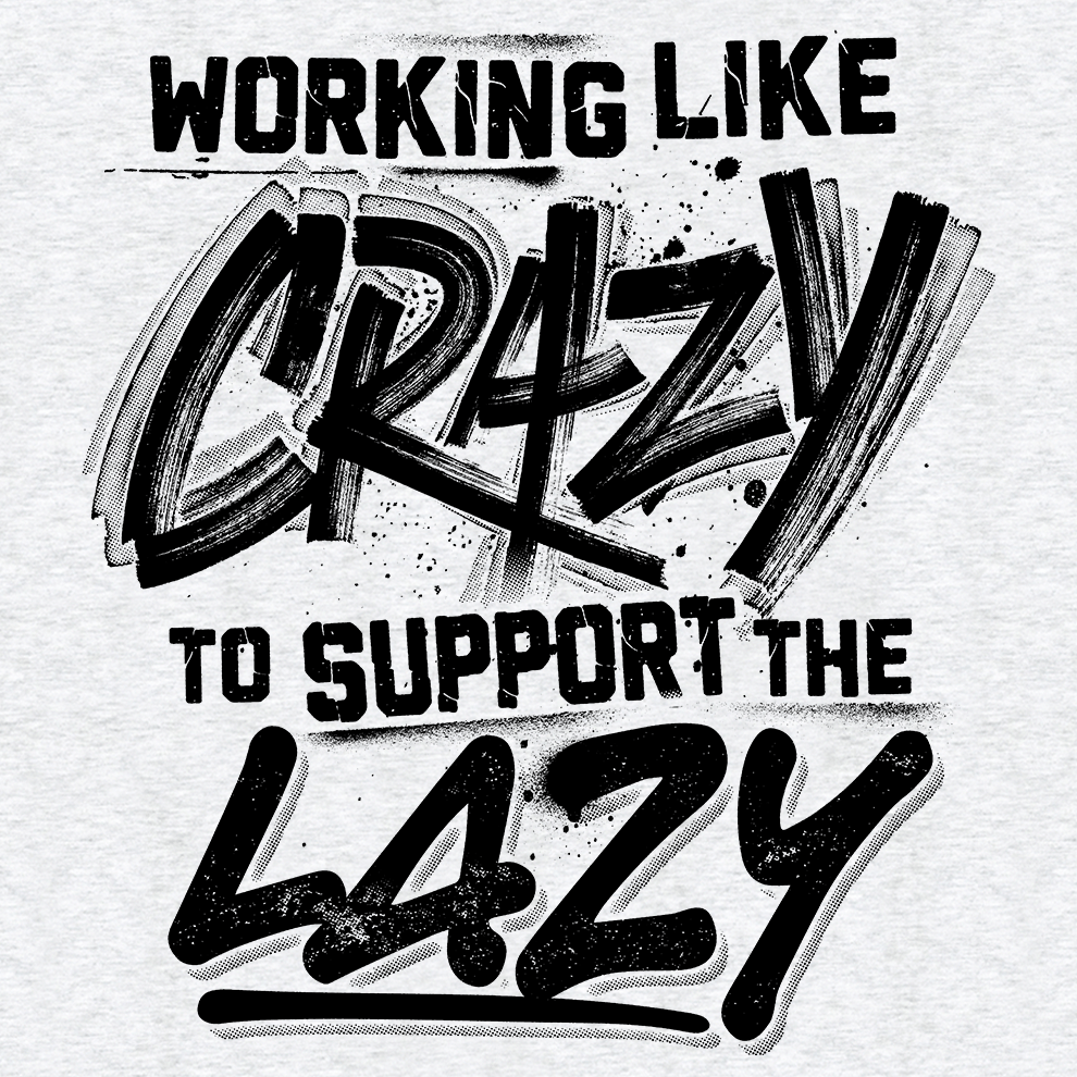 Crazy - Safety Yellow T-Shirt