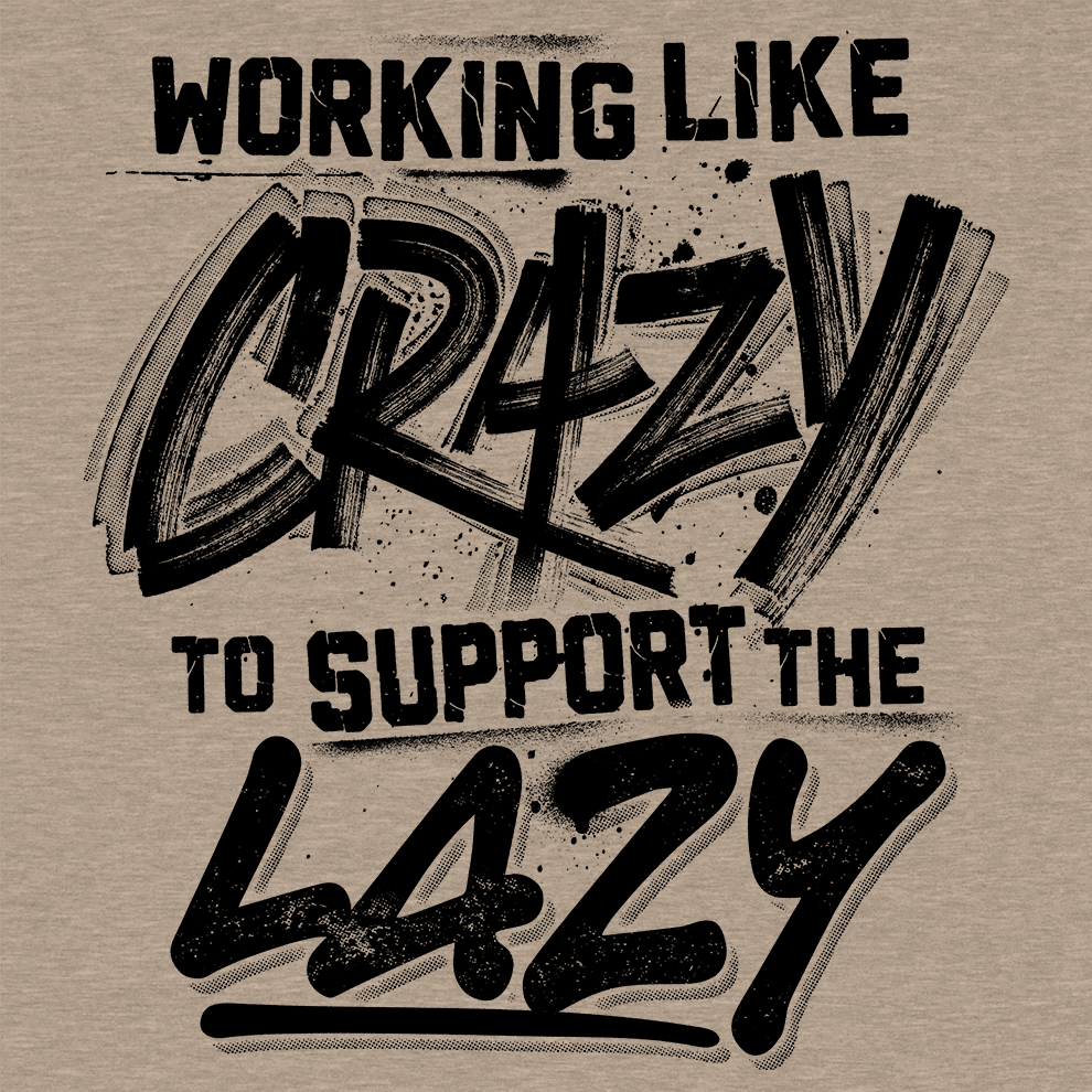 Crazy - Safety Yellow T-Shirt