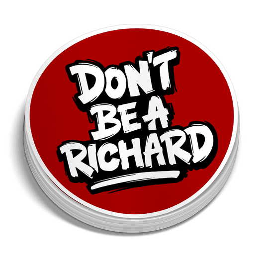 Richard - Hard Hat Decal
