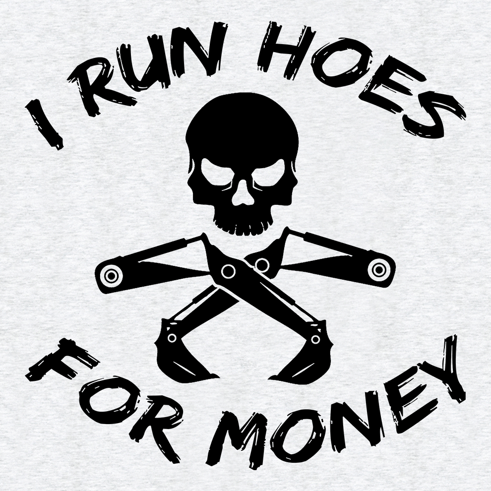 I Run Hoes - Safety Yellow T-Shirt