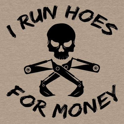 I Run Hoes - Safety Yellow T-Shirt