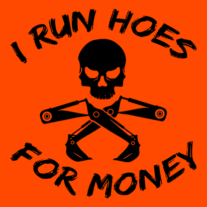 I Run Hoes - Safety Yellow T-Shirt