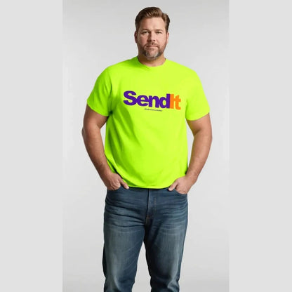 Send It - Safety Yellow T-Shirt