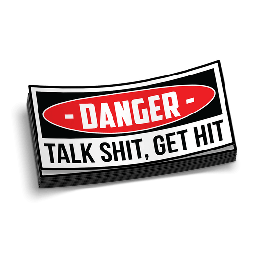 Talk Shit Decal