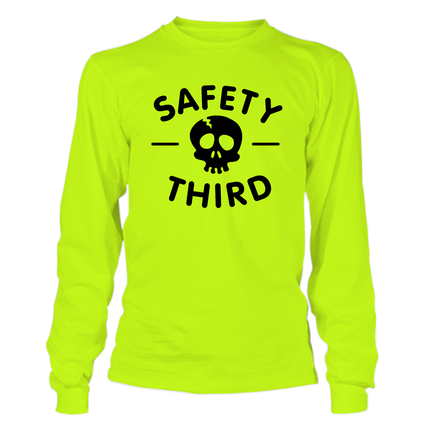 Safety Third - Long Sleeve Hi-Vis T-Shirt