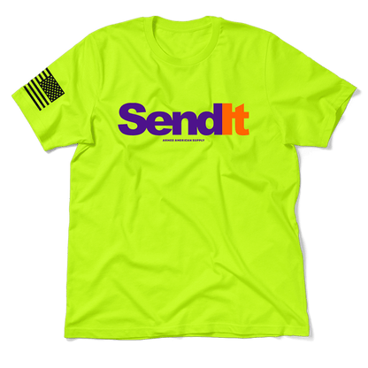 Send It - Safety Yellow T-Shirt