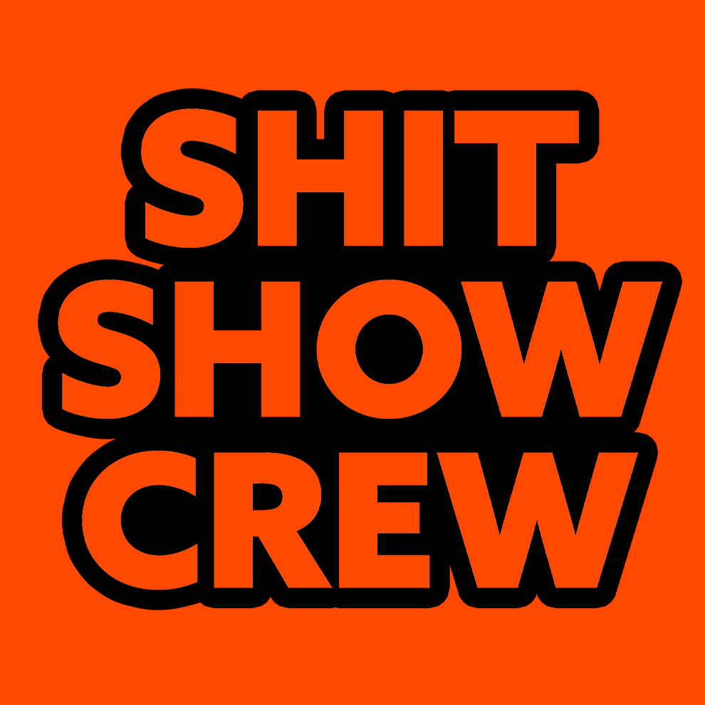 Shit Show Crew - Safety Yellow Pocket T-Shirt