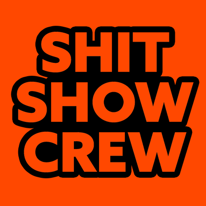 Shit Show Crew - Safety Yellow Pocket T-Shirt
