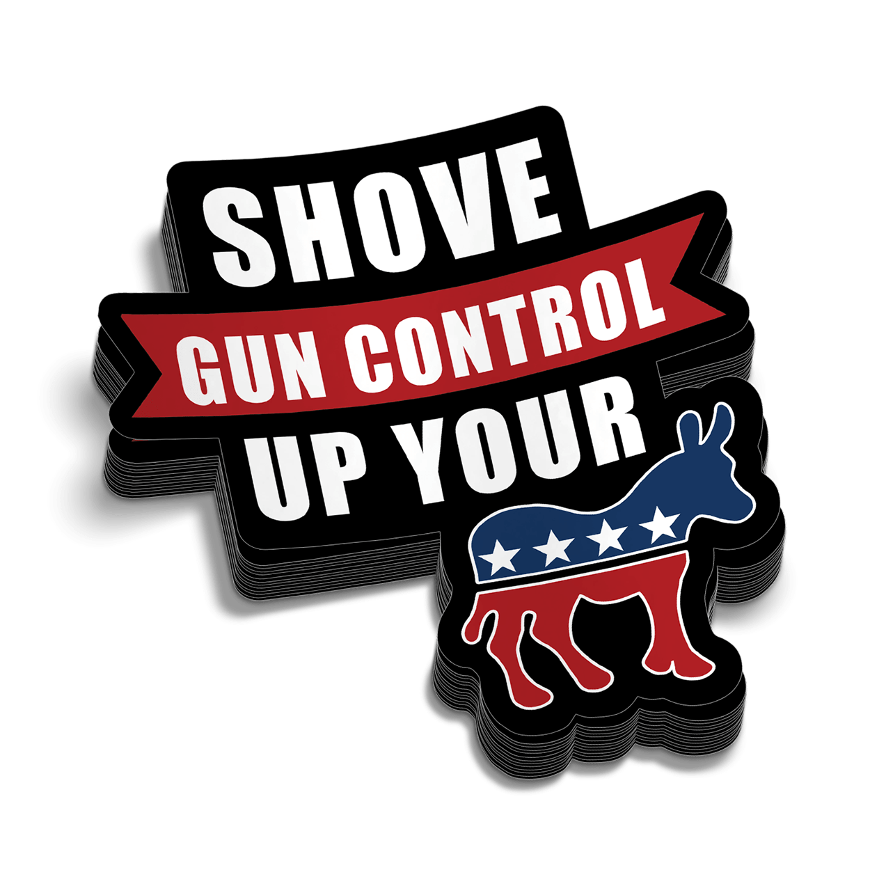 Shove Gun Control Decal