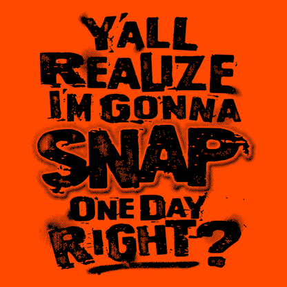 Snap - Safety Yellow Pocket T-Shirt