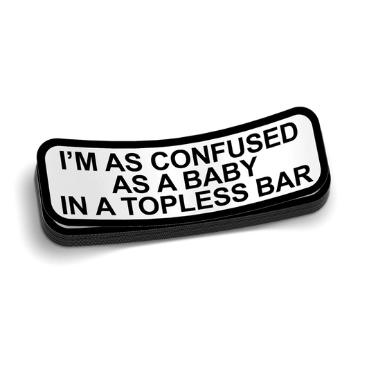 Topless Bar Hard Hat Decal