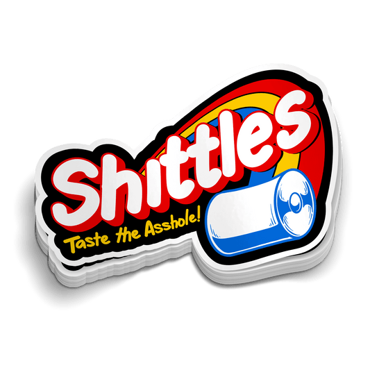 Shittles Hard Hat Decal