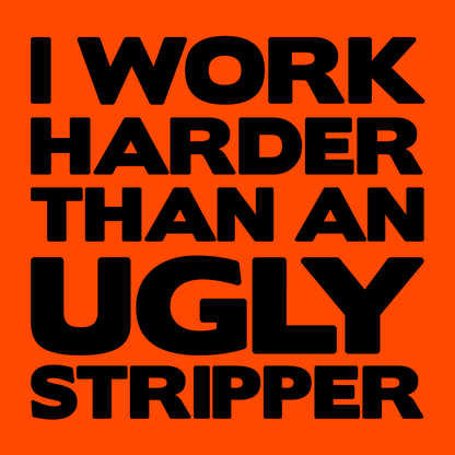 Work Harder - Safety Yellow Pocket T-Shirt