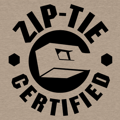 Zip Tie - Safety Yellow T-Shirt