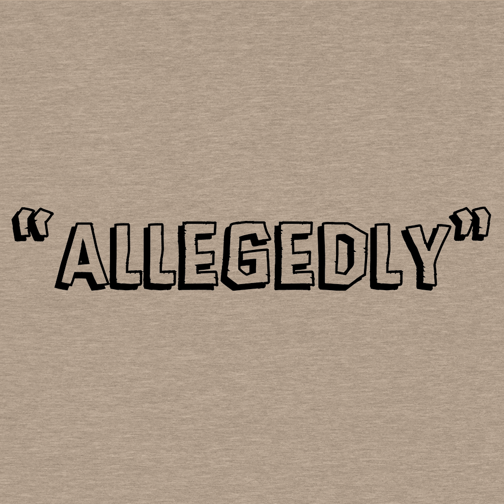 Allegedly - Safety Yellow T-Shirt