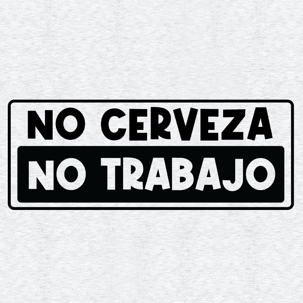 No Cerveza - Safety Yellow T-Shirt