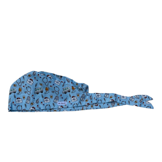 DK Scrubs Medical Emoji Scrub Cap