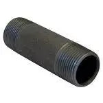 Viking 1-1/4 in Black Pipe Nipple for Fire Sprinkler Systems | Secure Threaded Fitting for Professionals