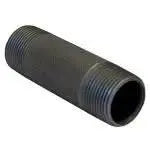 Viking 1 in Black Steel Pipe Nipple | Robust, Corrosion-Resistant for Fire Sprinkler Systems Professionals