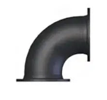 Napac Fire Protection 90 Degree Flanged Cast Iron Elbow