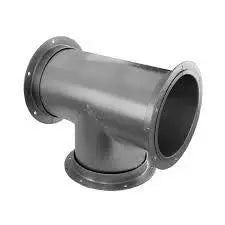 Fire Protection Cast Iron Flanged Tee Water Distribution