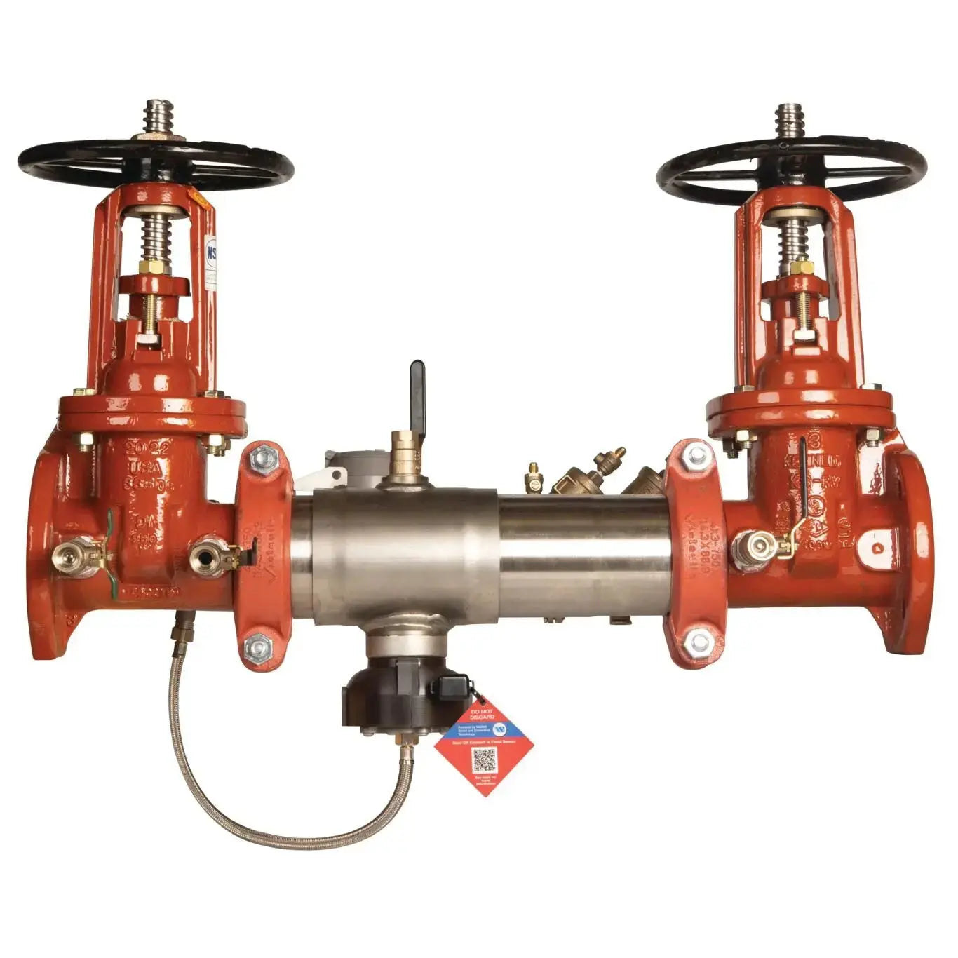 6" Reduced Pressure Assembly N Pattern with OSY Valve by Ames